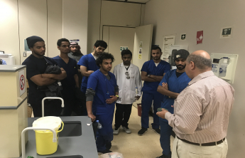 زيارة كلية العلوم الطبية التطبيقية –جامعة الملك سعود