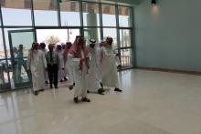 الأمير عبدالعزيز بن سطام يزور الكلية 