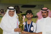 المباراة الختامية لبطولة كأس عميد الكلية لكرة القدم